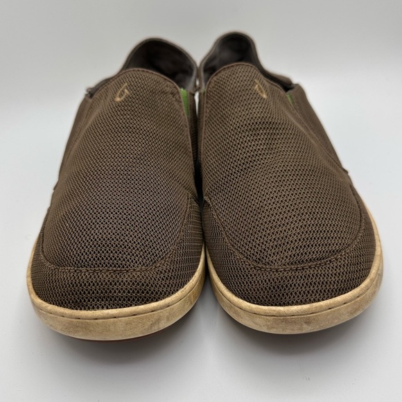 Olukai Men’s Nohea Mesh Slip On Sneakers Size 10 Gray - Picture 3 of 8